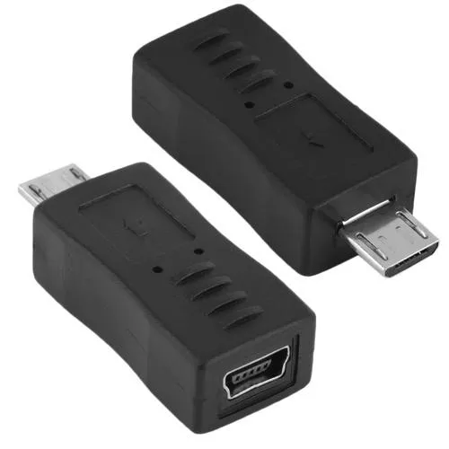 Переходник адаптер miniUSB мама - microUSB папа Ціна