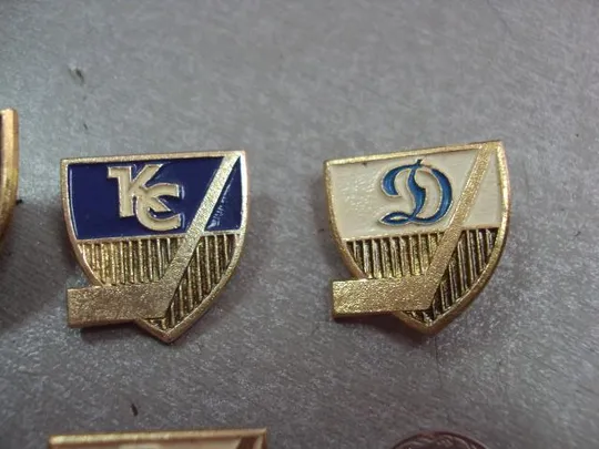 знак хоккей хк спартак крылья советов динамо локомотив лот 5 шт №5192 Де купити