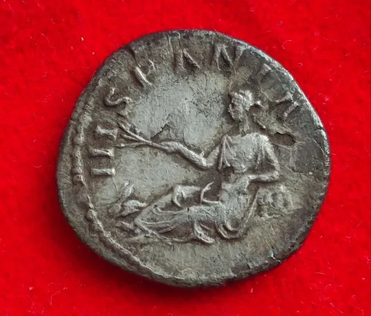 Купити Монета Рима денарий Испания, кролик ,император Адриан,серебро tr584.