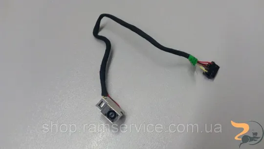 Роз’єм живлення для ноутбука HP Pavilion 17, 709802-YD1, б/в Ціна