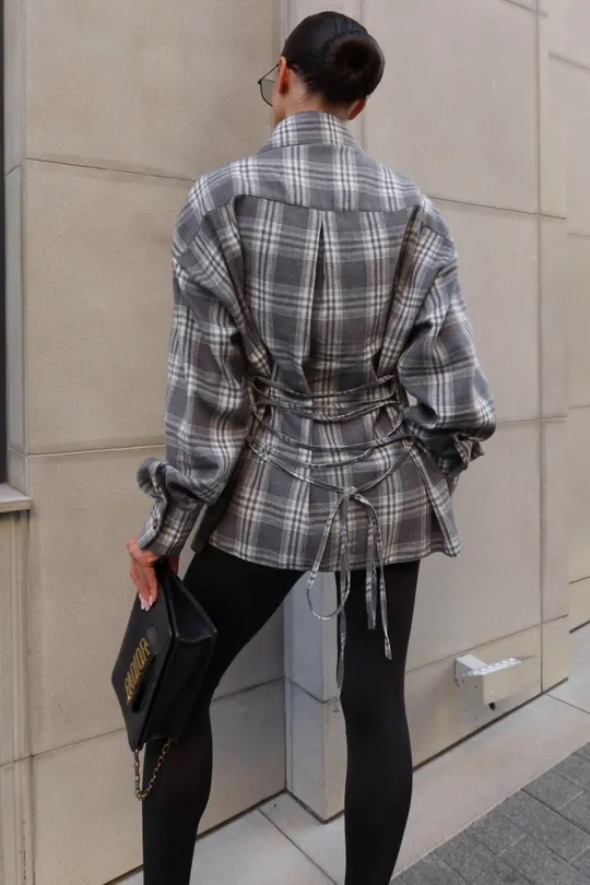 Сорочка жіноча сьют сіра Ціна