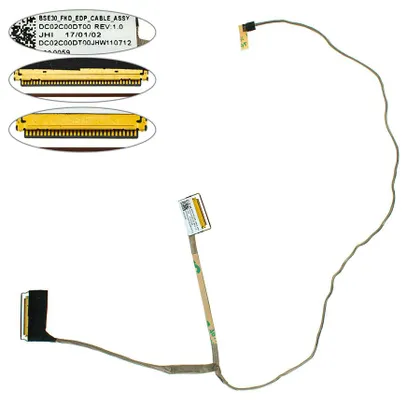 фото, Шлейф матриці для ноутбука HP (Spectre:13, 13-V), 30pin LED (DC02C00DT00)