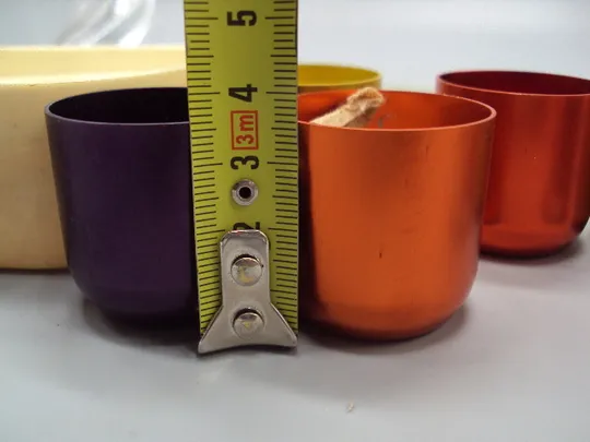 Туристический набор стаканчиков Турист ссср лот 6 шт в футляре высота 3,6 см №16039 На торгах