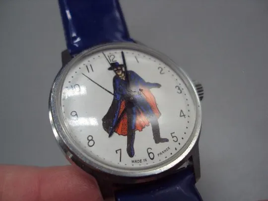 Наручные часы Zorro France детские Зорро Франция длина 3,7 см с браслетом 20 см №15078 Продаж