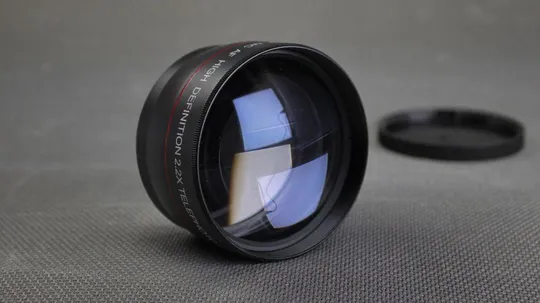 Vivitar HD4 MC 2.2x High Definition Macro Telephoto lens телеконвертер с резьбой 58mm Вживане Продаж