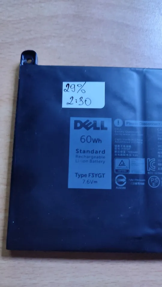 Батарея Dell F3YGT 7480,7490 7380,7390 Ціна