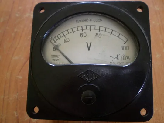 Вольтметр аналоговий Де купити