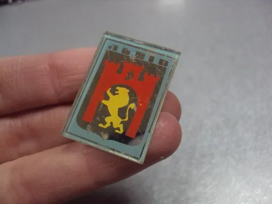 знак герб львов стекло лот 7 шт №1368 З аукціону