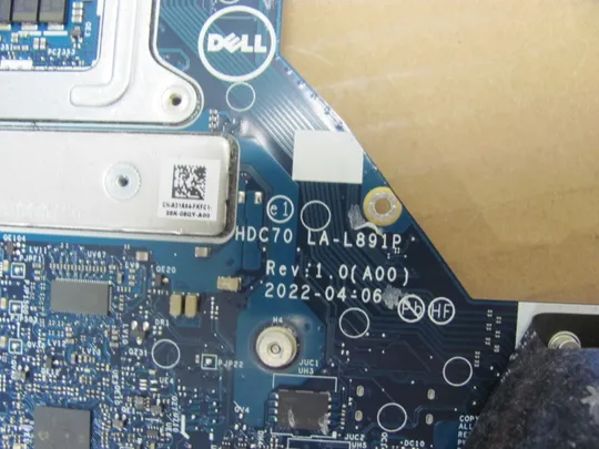 номер0978-10 материнська плата Mainboard Материнка Основна плата Системна плата Плата системи Laptop motherboard мамка  ноутбучна плата  HDC70 LA-L891P  i7-12850HX SRLGH для Dell Precision 7670 оригінал На торгах
