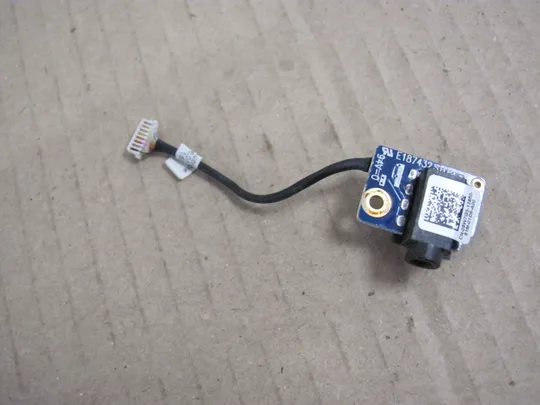 381-16 плата AUDIO 08W7G5  для DELL Latitude 13 3350 P47G 3340  оригінал Ціна