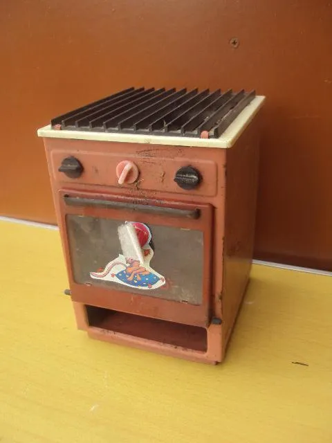 Кукольная духовая печь и плита ссср Духовка для куклы металл б/у №3241 Ціна