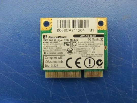 №325-10 Wi-Fi адаптер AzureWave AW-NE186H для ASUS X73S K75V оригінал Ціна