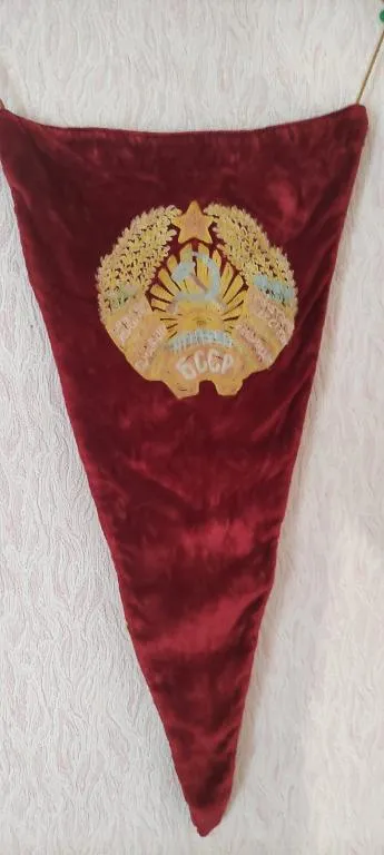 Вымпел 1954 года СССР бархат  pg841 Ціна
