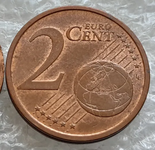 (1764) 2 євроценти 2005 Австрія, Італія - 2 монети одним лотом (2 евроцента 2005 Австрия, Италия) Інтернет-аукціон