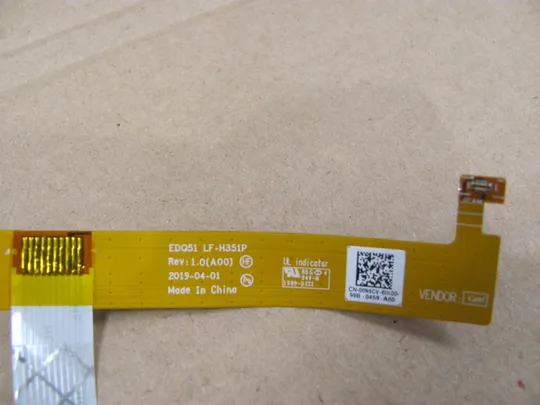 382-25 шлейф WEB NBX0002IK00 EDQ51 LF-H351P 00N6CV для Dell Alienware M15 R3 R4 оригінал З аукціону