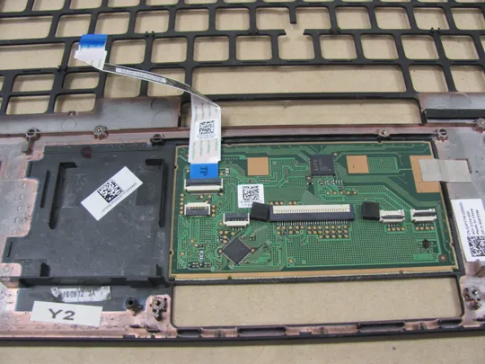 592-2  Кришка панель палмрест тачпад 0XFY7W для Dell Latitude E7470  оригінал в Україні