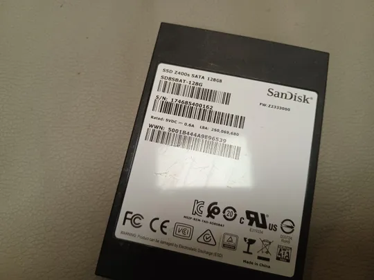 Купити 0864 SSD диск SANDISK Z400S 128GB 2.5" SATA НІМЕЧЧИНА