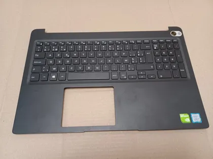 фото, номер1060-35 корпус кришка Палмрест корпус топкейс Верхня панель палмрест cover-C 0XPXMR  460.0FY0B.0001 з клавіатурою для Dell Latitude 3500 оригінал