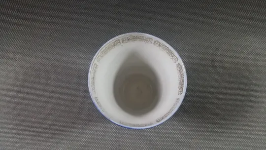 Чашка стакан Бронница советский фарфор кобальт позолота порцеляна Вживане З аукціону