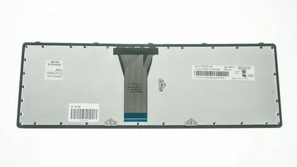 фото, Клавіатура для ноутбука LENOVO (Flex 15, Flex 15D, G500s, G505s, S510p) rus, black, black frame (оригінал)