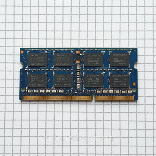 Купити Модуль пам&#039;яті Hynix 2GB 2Rx8 PC3-10600S (DDR3) HMT125S6TFR8C-H9 для ноутбука оригінал