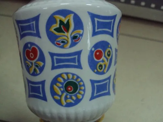 Ваза вазочка фарфор с картинками образец Тернополь с картинками 15 см ссср (№3365) №10526 Характеристики