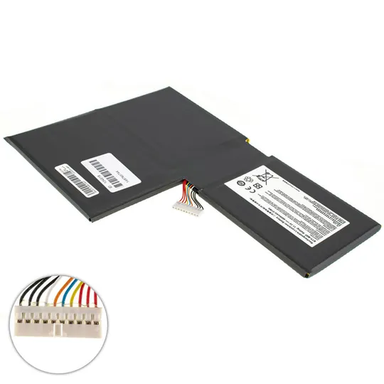 Купити Батарея для ноутбука MSI BTY-M6F (GS60 MS-16H2 MS-16H4 2PL 6QE 2QE 2PE 2QC 2QD 6QC 6QC-257XCN) 11.4V 4640mAh Black