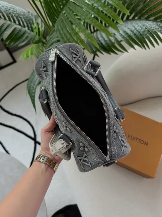 Сумка Louis Vuitton Speedy Bandoulière 25 Bag Denim Monogram (991040) На торгах