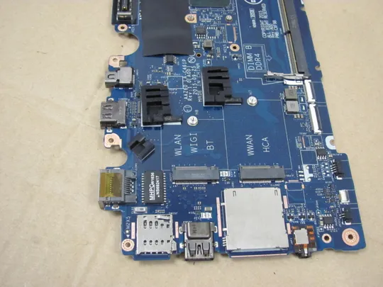 594-15  материнська плата AAZ60 LA-C461P  i7-6600U SR2F1  для Dell Latitude E7470  7470 оригінал На торгах