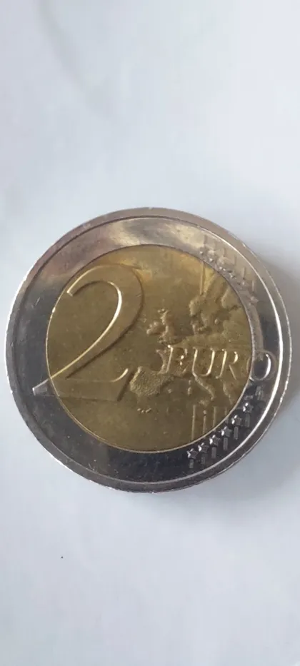 фото, 2 Евро. Бельгія 2024р."Боротьба з раком у Бельгії"