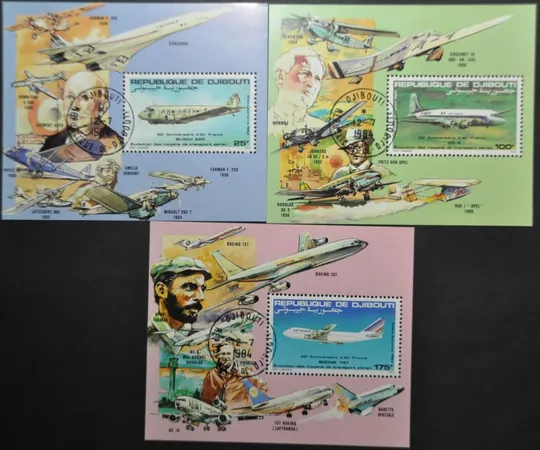 Джибути Космос Авиация 1984 Ціна