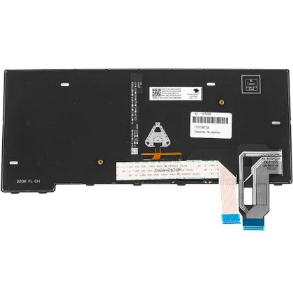 фото, Клавіатура для ноутбука Lenovo (ThinkPad: T14, L14 Gen 3) rus, black, підсвічування клавіш (ОРИГІНАЛ)
