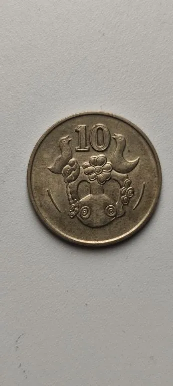 10 центов 1998 года монета Кипра kf359 Ціна