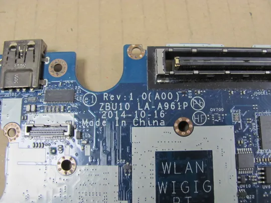 690-16 материнська плата SR23V  i7-5600U ZBU10 LA-A961P  для Dell Latitude P40G E7450 7450 оригінал Інструкція