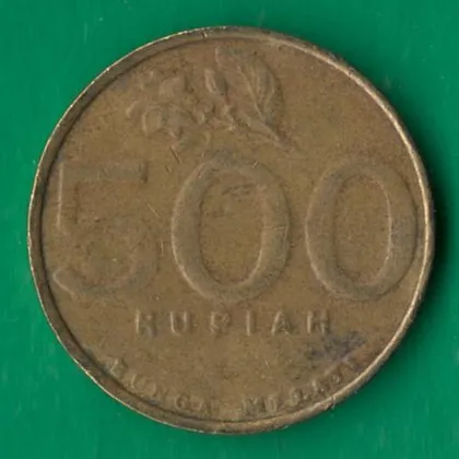 фото, 500 рупій 2000 року Індонезія [КВ]