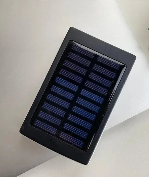 УМБ Power Bank Solar 90000 mAh мобильное зарядное с солнечной панелью и лампой, Power Bank Charger ART-4531 З аукціону