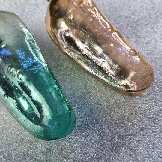 Елочные игрушки "огурец" 2 шт (ссср) З аукціону