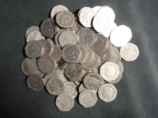 20 пенсів Британія 100шт суперлот Ціна