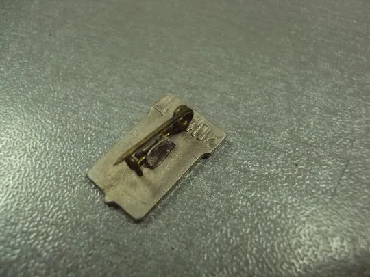 знак герб рига серебряная корона ситалл №6489 З аукціону