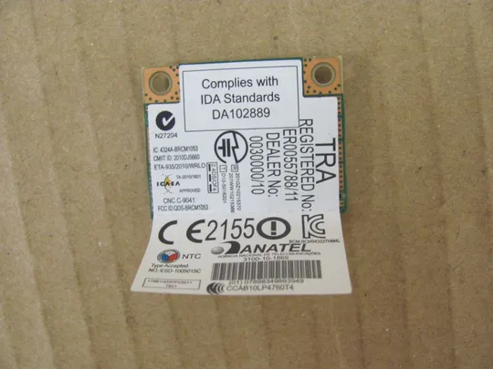 Купити 62-32 WI-FI адаптер T77H268.00 HF для Acer aspire 8951 8951G