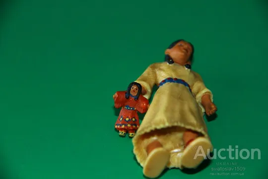индеец индианка девочка Сиу SCHLEICH ФРГ 90-100мм Продаж