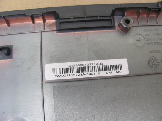 номер0939-7 Кришка дно піддон корпуса Нижний корпус(дно)для ноутбука низ дно поддон GM903812721A-B для Toshiba Satellite Pro R50-B  оригінал Недорого