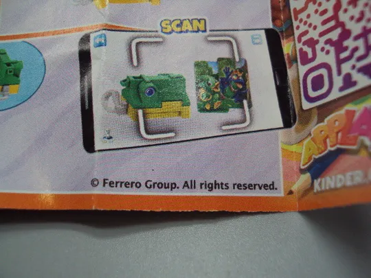 Купити Фигурка киндер сюрприз фотоаппарат VD057B Ferrero фотоапарат №18605л