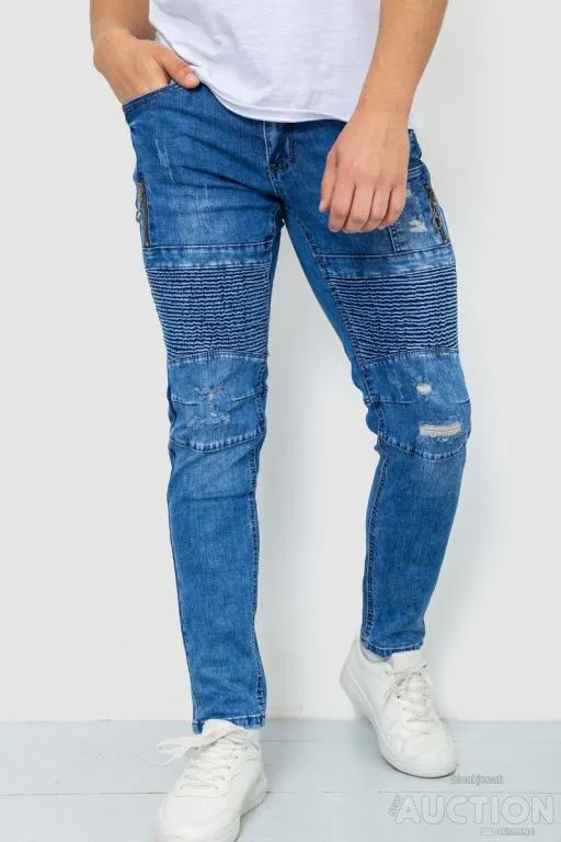 Джинсы мужские, цвет синий, 129R8331 Ціна