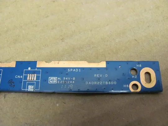 400-11 плата кнопки тачпаду DA0R22TB6D0 для HP Pavilion G6 G6-1000 G4-1000 оригінал Де купити