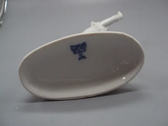 Фигура фарфор Германия Carl Scheidig KG Гревенталь мальчик путти и козлик ребенок с козленком №15458 Торговий майданчик