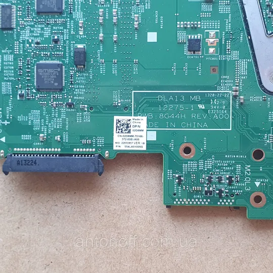 Материнська плата Dell Latitude 3330 i5-3337U / DLA13 MB 12275-1 PWB: 8G44H 02D6MM для ноутбука З аукціону