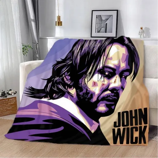 Плед 3D Джон Уик 20222461_A 12294 160х200 см Ціна