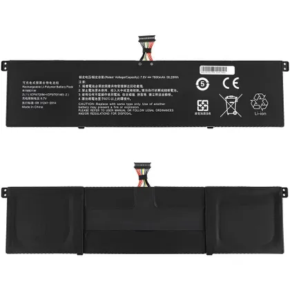 фото, Батарея для ноутбука Xiaomi R15B01W (Mi Notebook Pro 15.6") 7.6V 7800mAh 59.28Wh Black