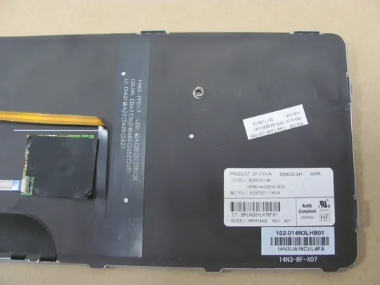 604-1 клавіатура робоча з підсвічуванням  6037B0113604 826630-041   для HP EliteBook 820 G3  оригінал Інтернет-аукціон